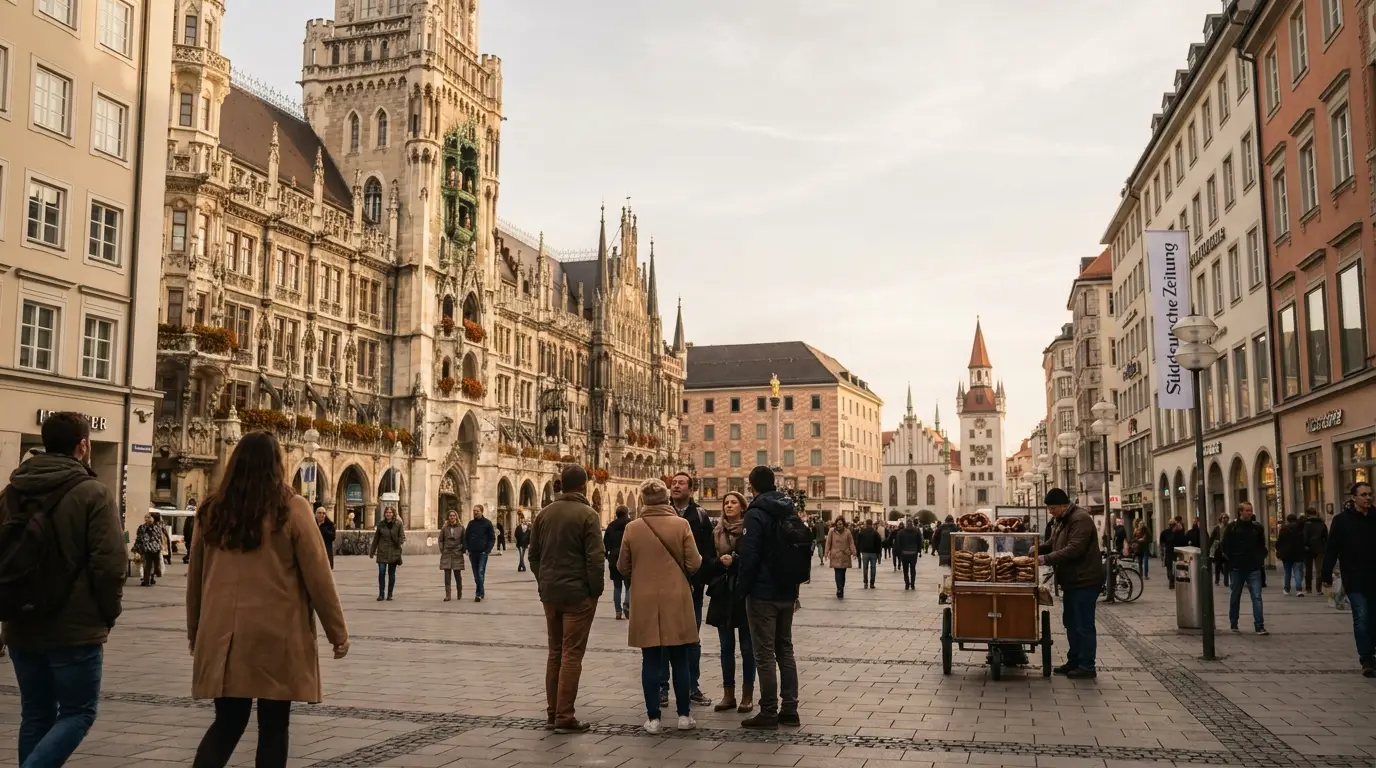 Editorial-Stadtansicht von München — Anbauvereinigungen-Verzeichnis