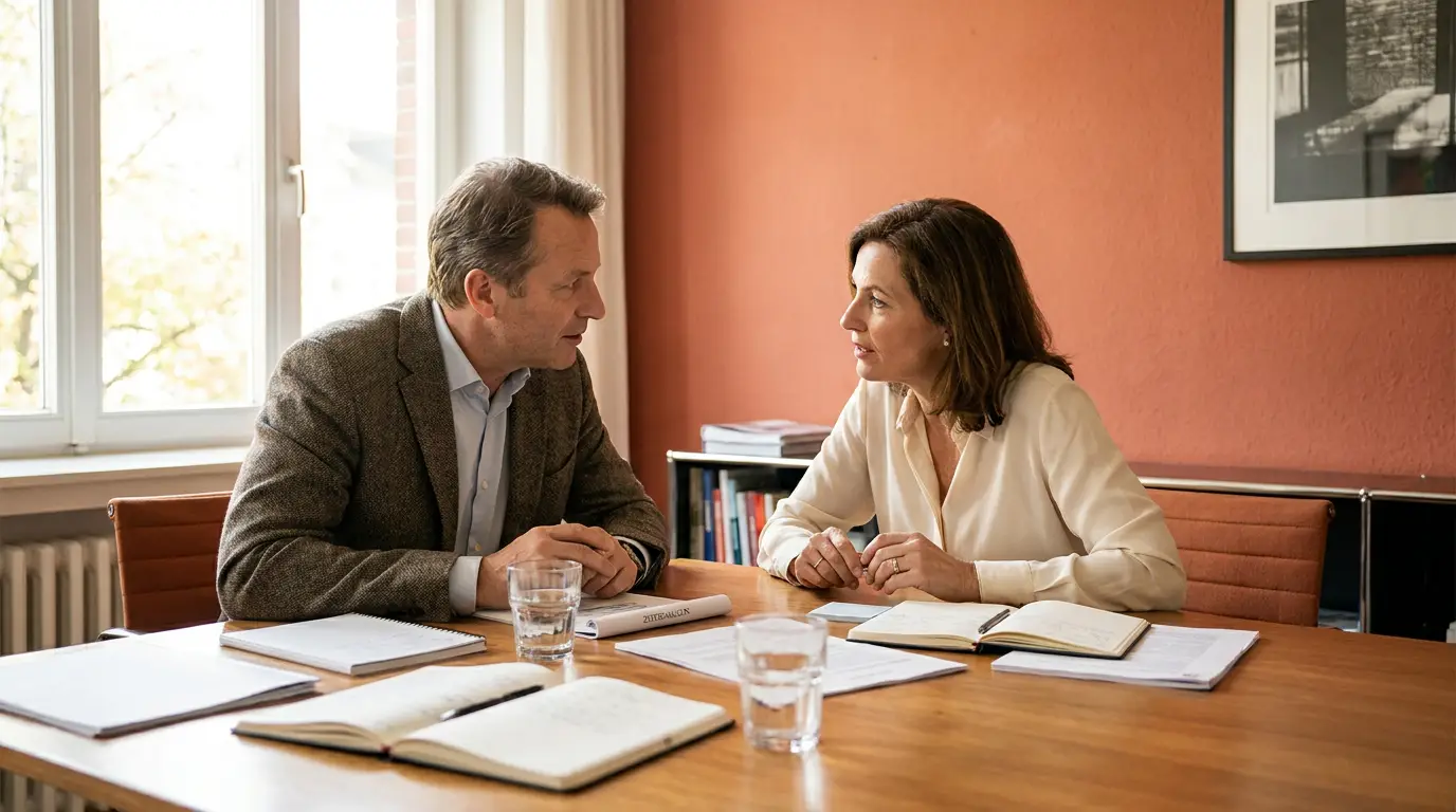 Aufnahmegespräch im Anbauverein — Vorbereitung und Ablauf