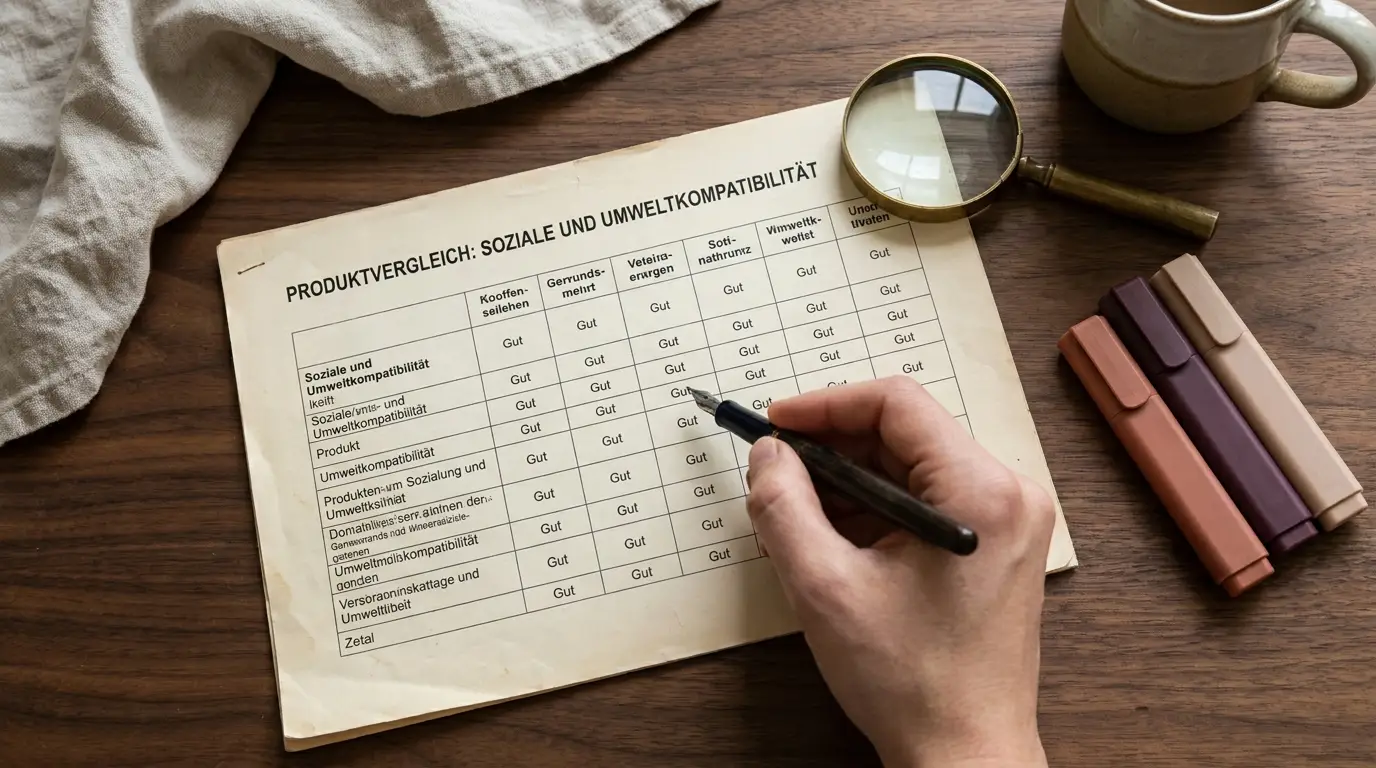 Großformatige Tabelle mit Bundesländer-Übersicht auf einem Schreibtisch, dokumentarisch
